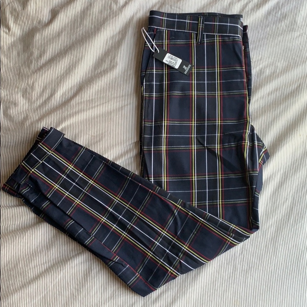 Plaid pant
